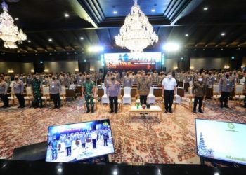 Gelar Apel Kasatwil, Polri Mantapkan Pengendalian Covid-19 Hingga Persiapan Agenda Kenegaraan