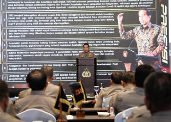 Apel Kasatwil, Kapolri Minta Capaian Positif Penanganan Covid-19 Dipertahankan