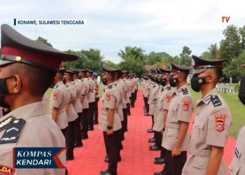 Polda Sultra Lahirkan 225 Anggota Polri Baru