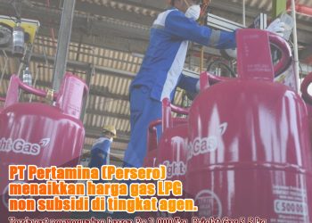 Kenaikan Harga LPG 12 Kg Tembus Rp 213.000