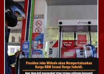 Presiden Joko Widodo : Harga BBM Subsidi Tidak Akan Naik