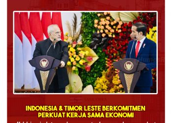 Indonesia-Timor Leste Berkomitmen Perkuat Kerja Sama Ekonomi