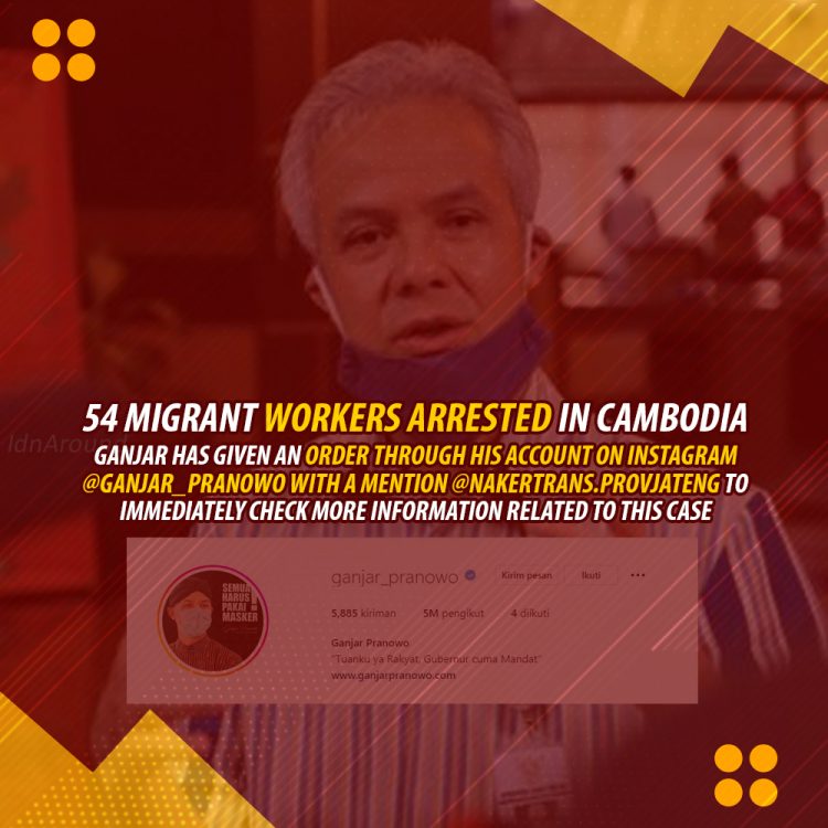 54 TKI Disekap di Kamboja