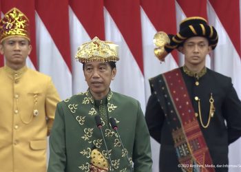 Presiden Sampaikan Pidato Kenegaraan di Gedung Nusantara