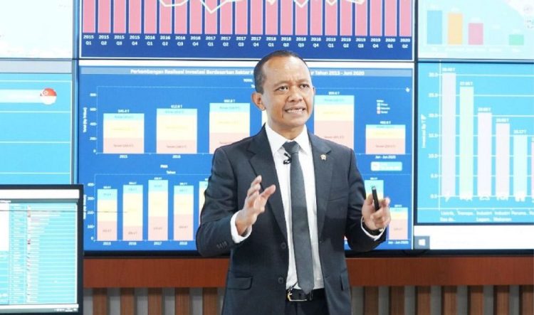 Kepala Badan Koordinasi Penanaman Modal (BKPM) Bahlil Lahadalia