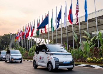 150 Unit Wuling Air ev Turut Sukseskan KTT ASEAN 2023