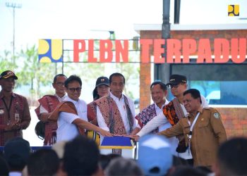 Jokowi Resmikan PLBN Terpadu Sebagai Zona Penyangga dan Titik Ekonomi Baru di Perbatasan