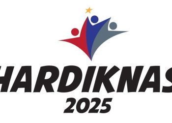 Logo Hardiknas 2 Mei 2025