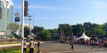 Rekayasa Lalu Lintas Monas Hari Ini