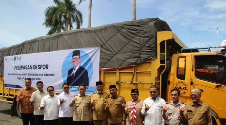 Ekspor Gambir Sumatra Barat