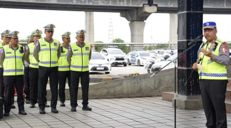 Apel KRYD Pasca Pengamanan Libur Nataru, Kakorlantas 1
