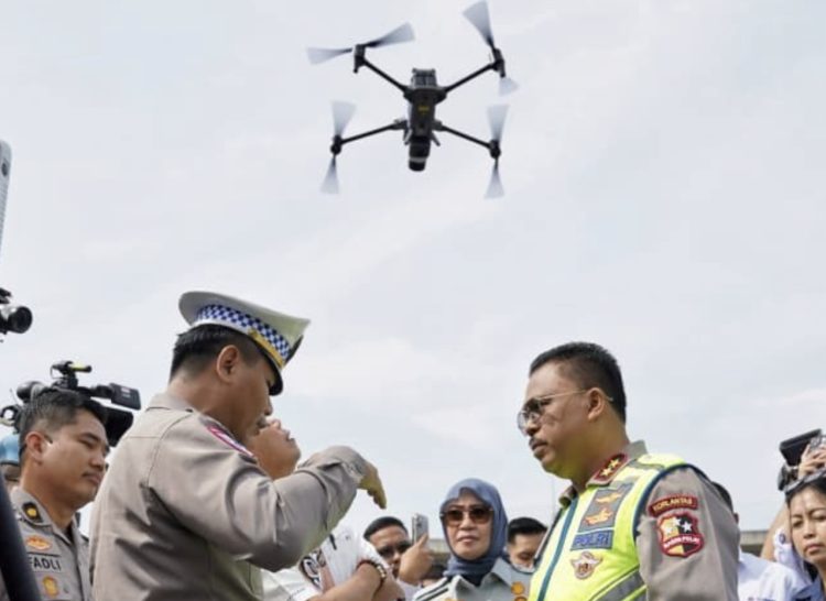 ETLE Drone Korlantas Polri