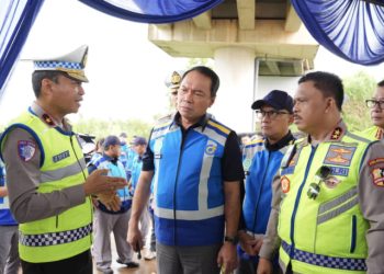 Kakorlantas Tinjau Tol Japek II Selatan sebagai Jalur Alternatif Mudik Lebaran 2026