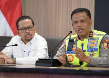 Sinergi Lintas Sektor, Kakorlantas Paparkan Kesiapan Mudik di Kantor Staf Presiden
