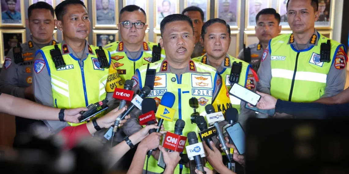 Kakorlantas Polri: Distribusikan Arus Balik Lewat WFA demi Kelancaran Bersama