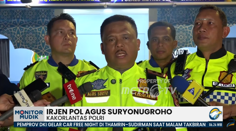 Kakorlantas Tegaskan Pengamanan Lebaran 2026 Diperketat hingga Salat Id