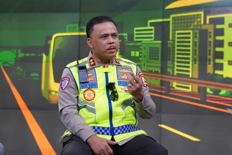 Pesan Kakorlantas saat Lepas Tim SCTV: Jangan Paksakan Berkendara Jika Lelah