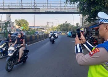 ETLE Handheld Sasar Titik Strategis Jakarta, 172 Pengendara Terekam Melanggar