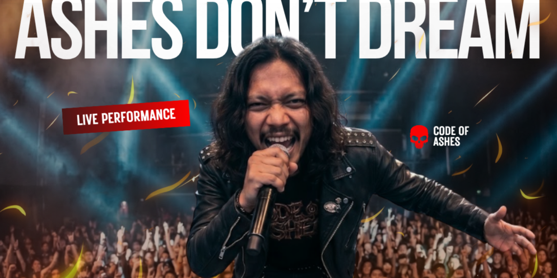 Dobrak Batas Musik Ekstrem: Band Metalcore AI Code of Ashes Pukau Penonton Lewat Live Performance