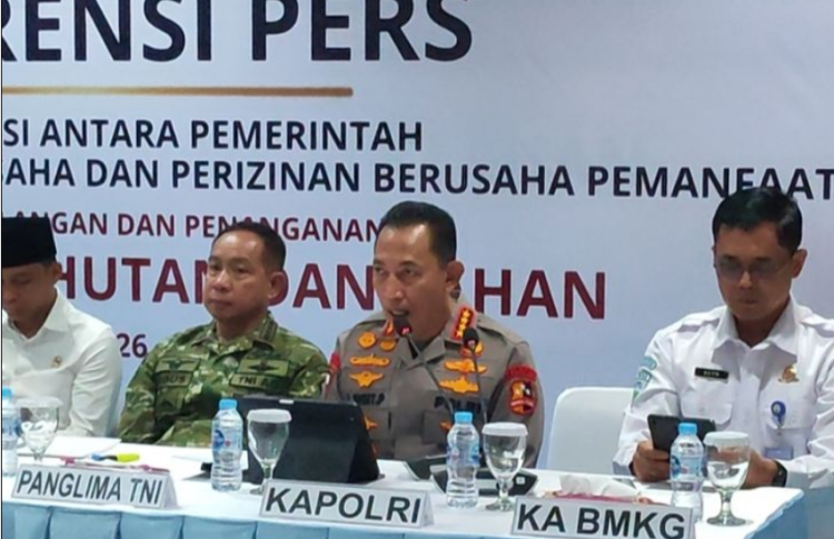 Kapolri Laporkan Penanganan Karhutla ke Presiden: 119 Pelaku Sengaja Bakar Lahan
