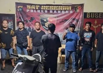Sinergi Lintas Polres, Tim URC Kelambit Polres Bangka Amankan Pelaku Penikaman di Mentok #ReserseBekerja