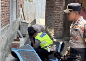 Tiba di Lokasi Dibawah 30 Menit, Aksi Nyata URC Polres Tegal #ReserseBekerja