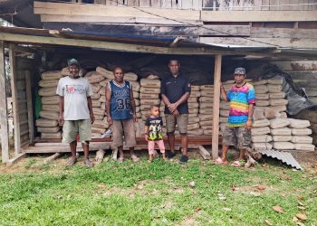 Peduli Rumah Ibadah, BMP RI DPC Mimika Bantu Pembangunan Gereja di SP3