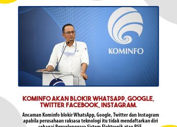 Inilah Alasan Kominfo Ancam Blokir WhatsApp, Google, hingga Instagram