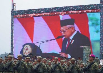 Wapres Ma’ruf Amin Tetapkan 2.974 Anggota Komcad untuk Pertahanan Negara