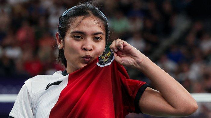 Gregoria Mariska Raih Medali Perunggu Pertama di Olimpiade Paris 2024