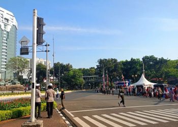 Rekayasa Lalu Lintas Monas Hari Ini