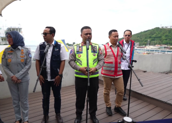 Kakorlantas Irjen Agus Suryonugroho Cek Infrastruktur Merak Bersama Dirjen Kemenhub Pastikan Kesiapan