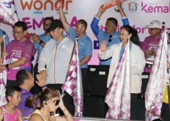 Kapolri dan Ketum Bhayangkari Resmi Lepas Kemala Run 2026